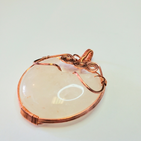 Quartz moon necklace - Picture 2 of 4